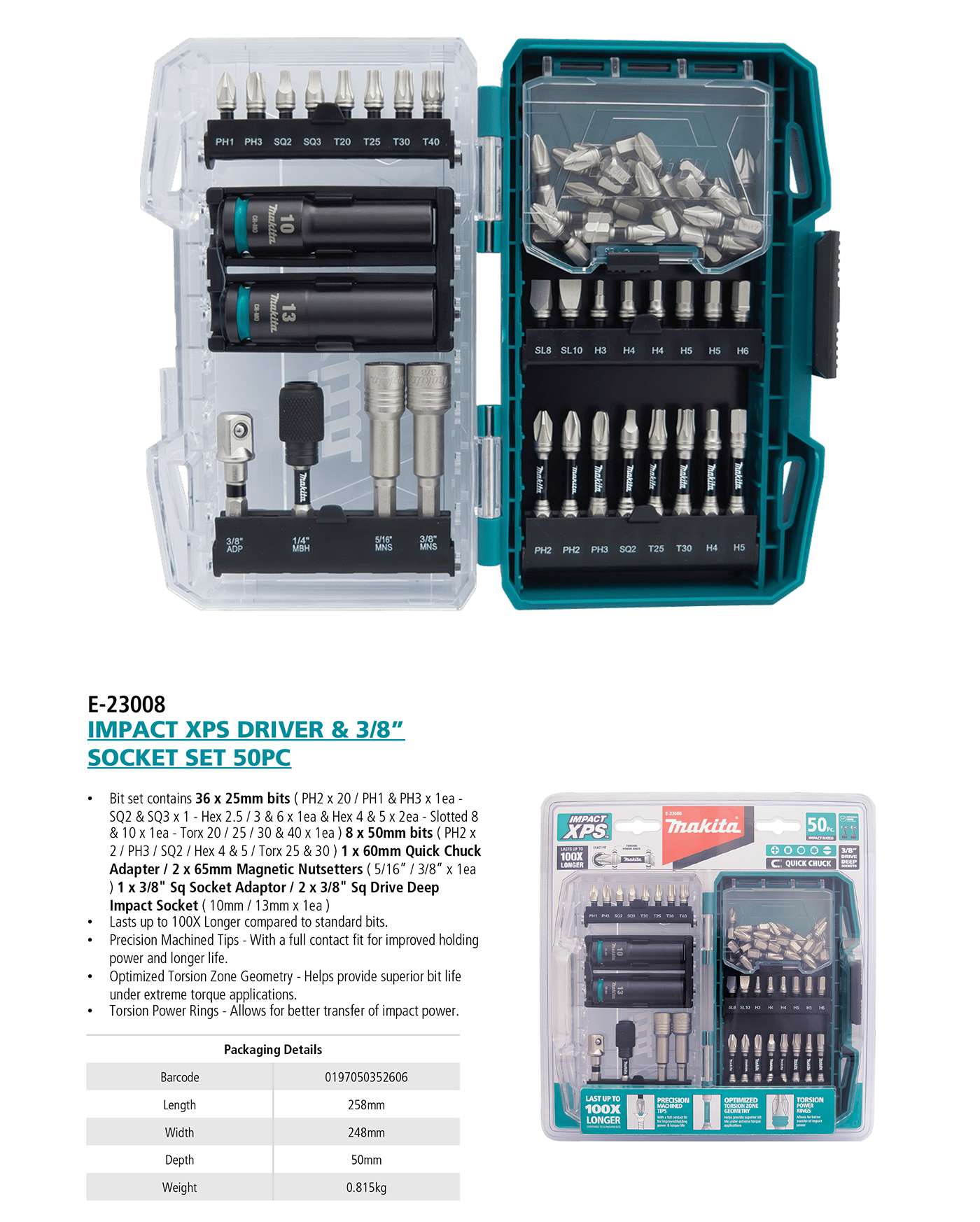 Download The Impact XPS Socket Sets Information Sheet