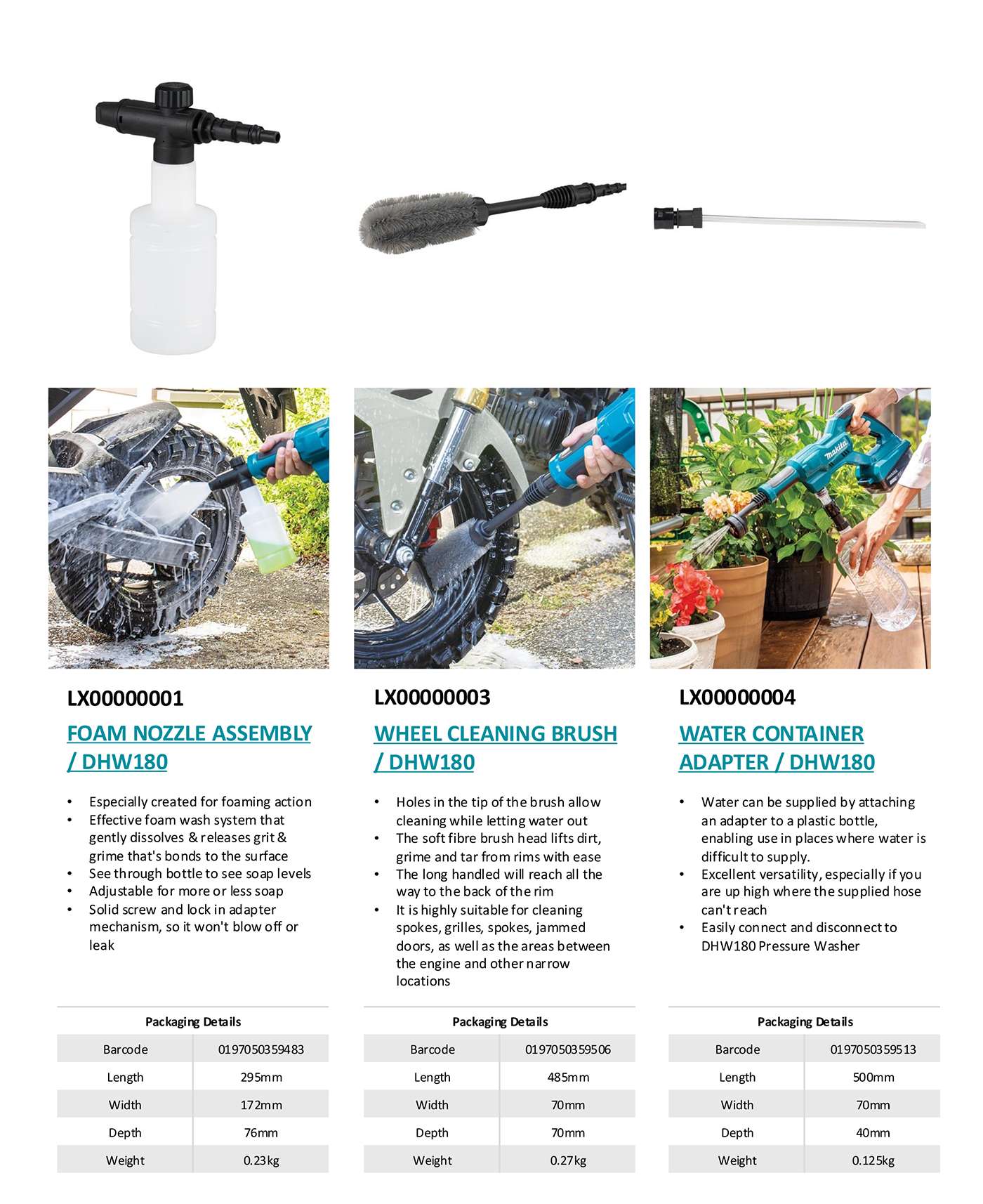 DOWNLOAD THE NEW PRESSURE WASHER ACCESSORIES